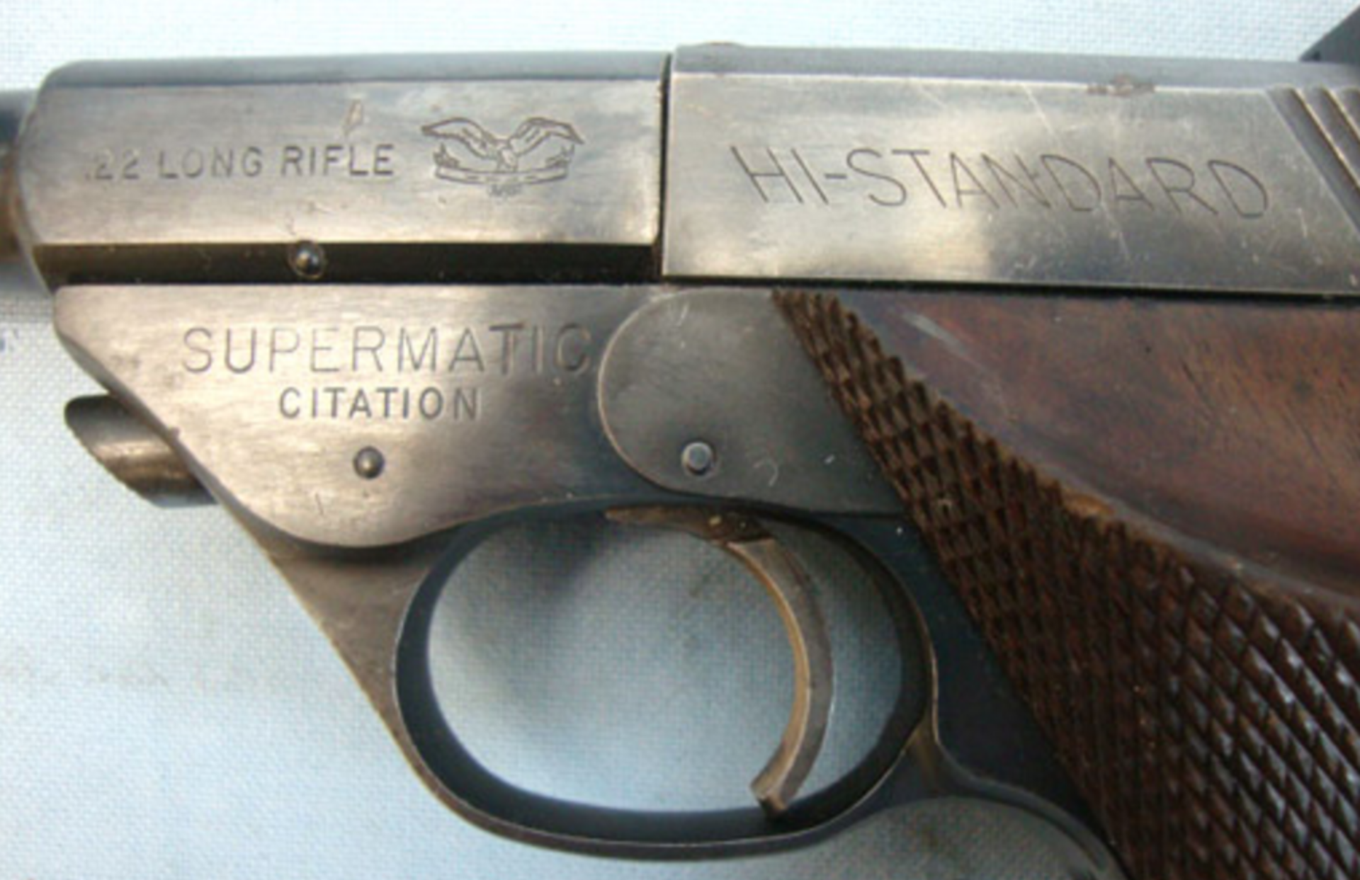 1960-1963 High Standard Supermatic Citation Model 103 .22 LR Semi Automatic Pistol - Image 2 of 3