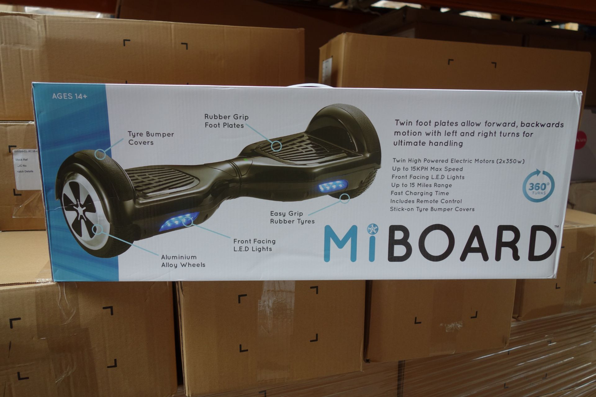 5 x MiBoard Electric Balance Board - High Quality. Original RRP £499.99. Rubber Grip Foot Plates,
