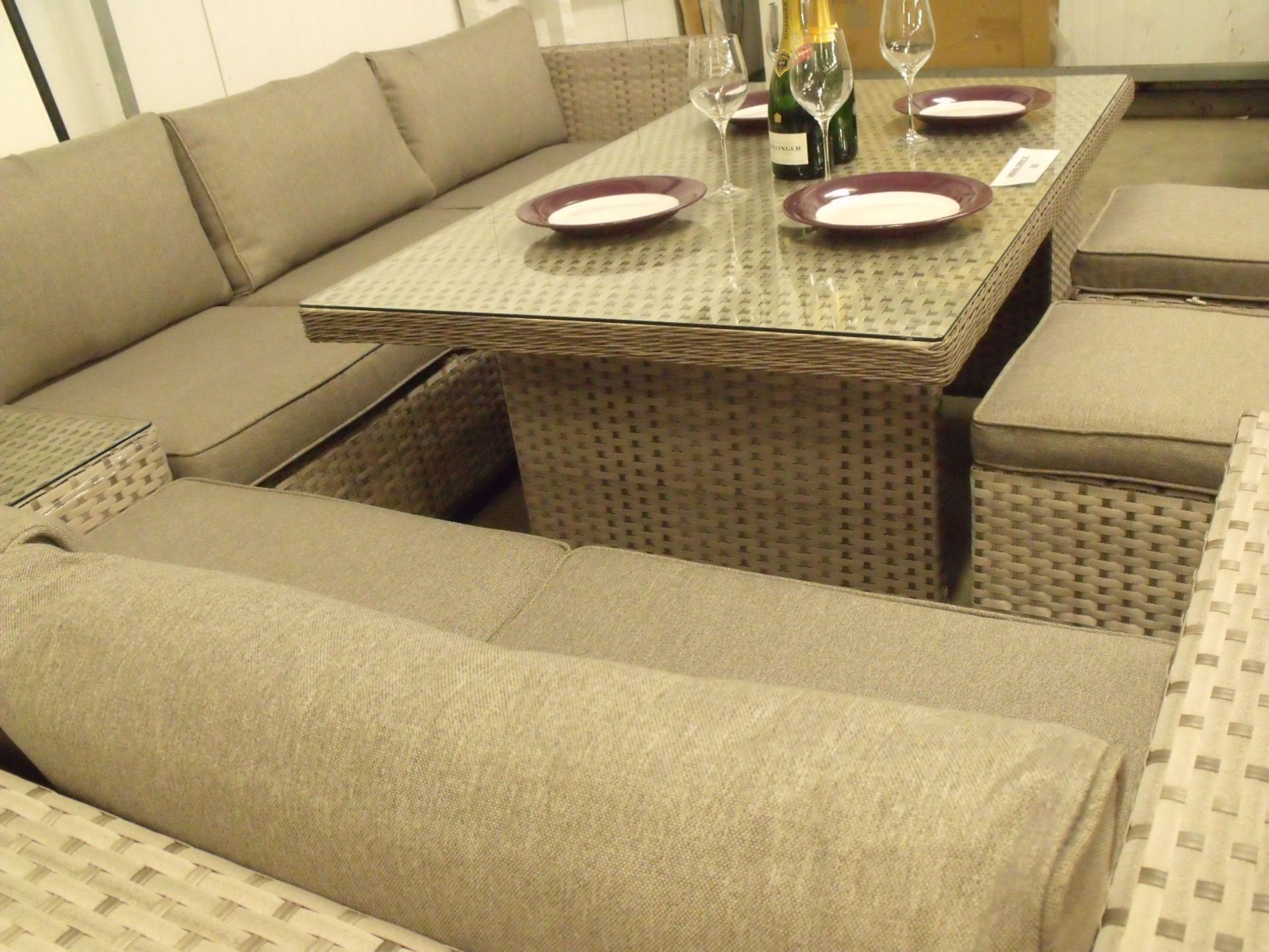 Sabrina 1x single are 3 seater sofa 200x78x66cm 1x single are double sofa 137 x 78 x 66cm corner - Image 2 of 3