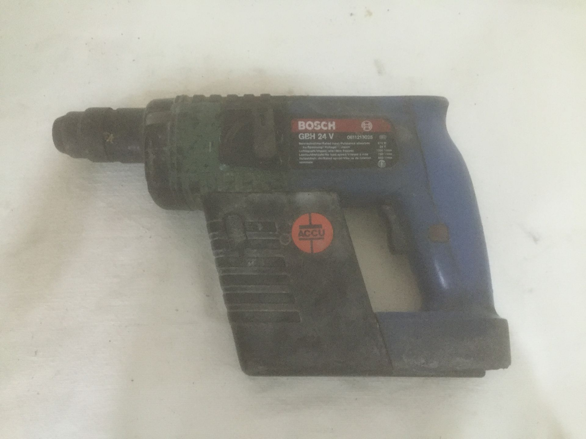 BOSCH GBH24V HAMMER DRILL - USED