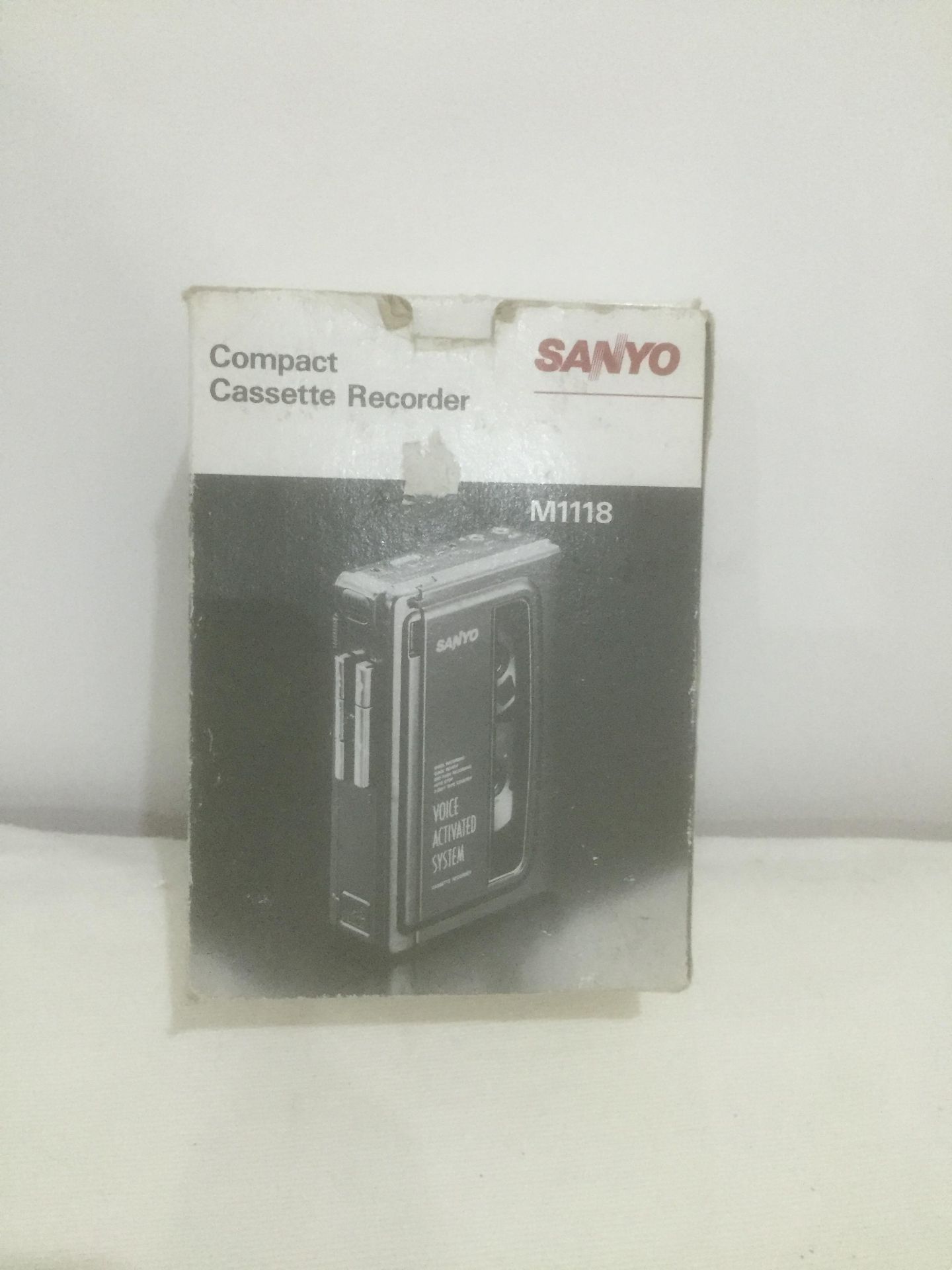 SANYO M1118 COMPACT CASSETTE RECORDER - USED