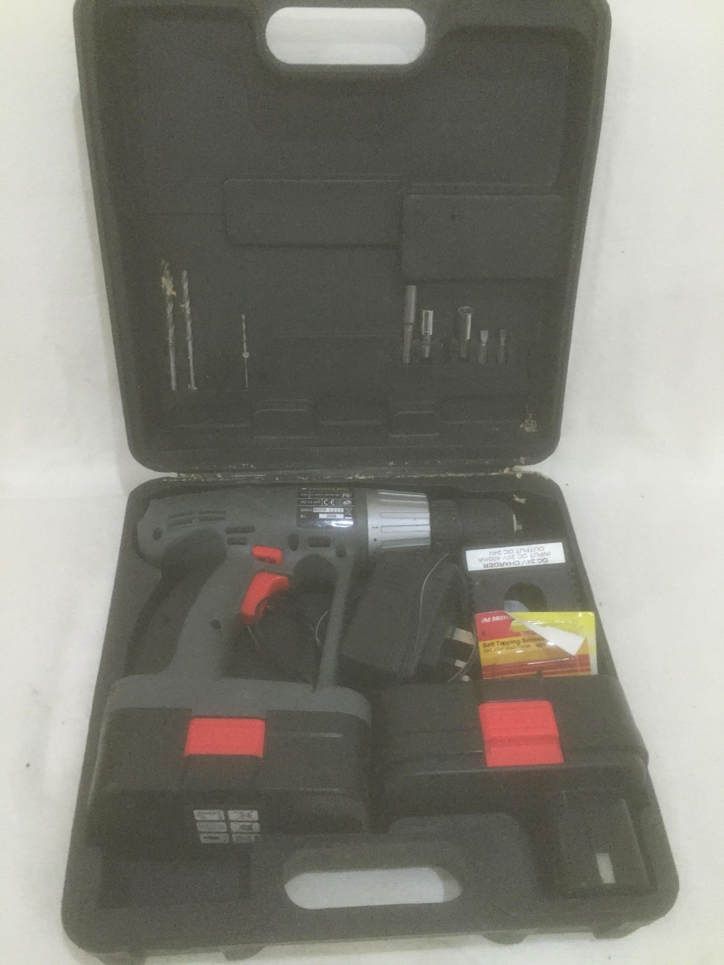 TOOLTEC 24V CORDLESS DRILL - USED