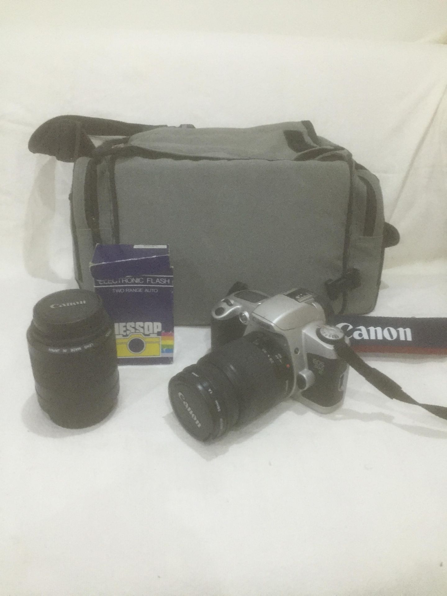 CANON EOS 500N CAMERA WITH ACCESSORIES - USED