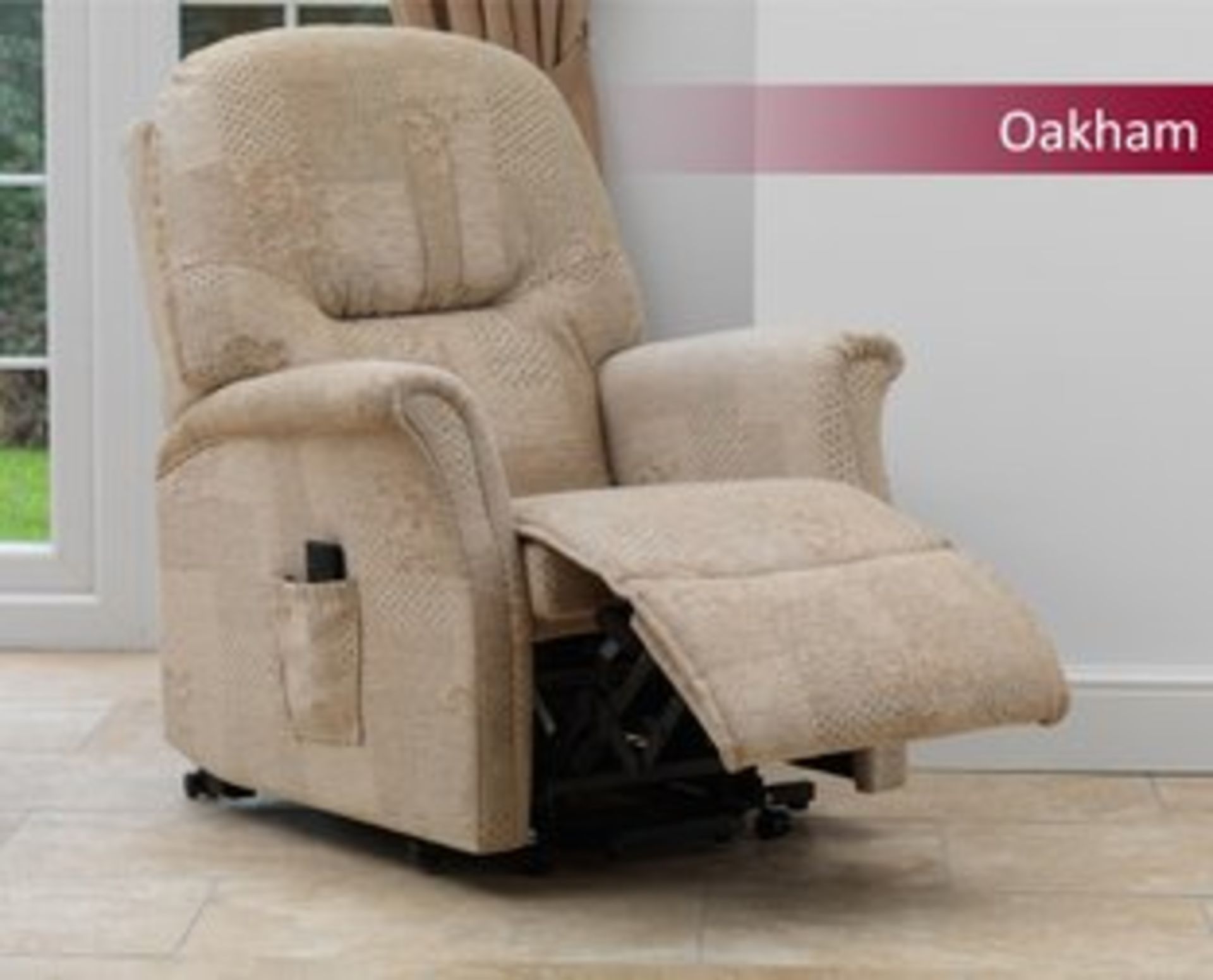 Brand new boxed direct from the manufacturers Oakham rise and recline electric chair
