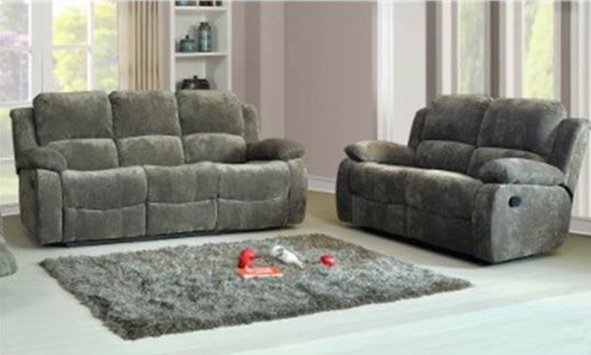 VALENCIA 3 SEATER AND 2 SEATER SOFAS