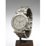 Cartier, Pasha Chronograph SS/SS 39mm Stainless Steel 1050