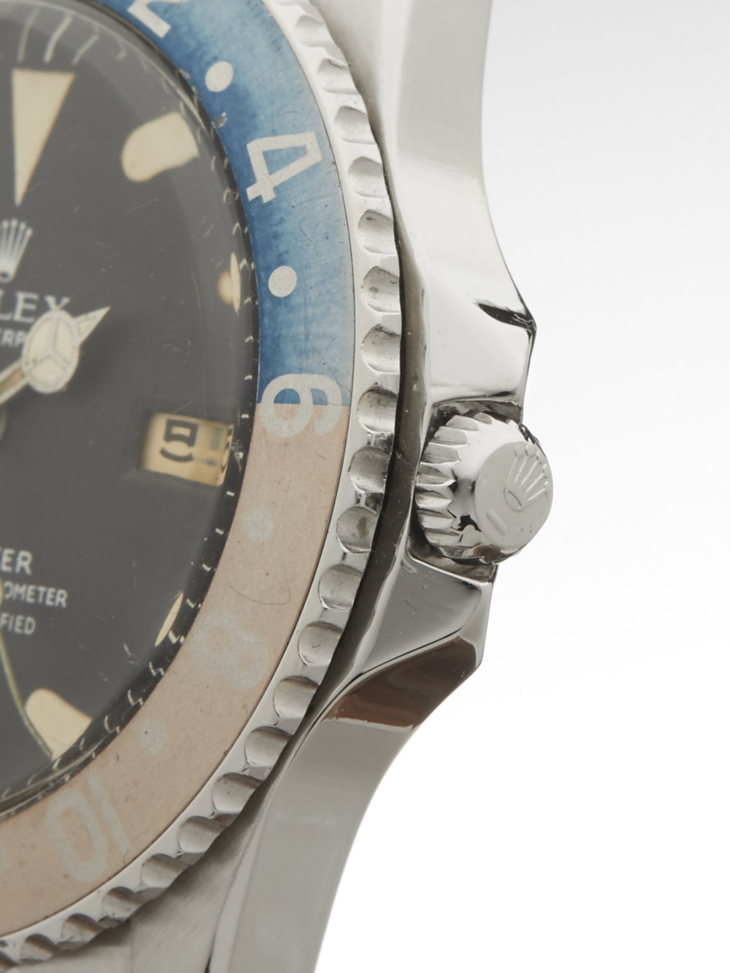 Rare, 1961 Rolex, GMT-Master Pointed Crown Guards, Matt Dial 40mm Stainless Steel 1675 - Image 4 of 9