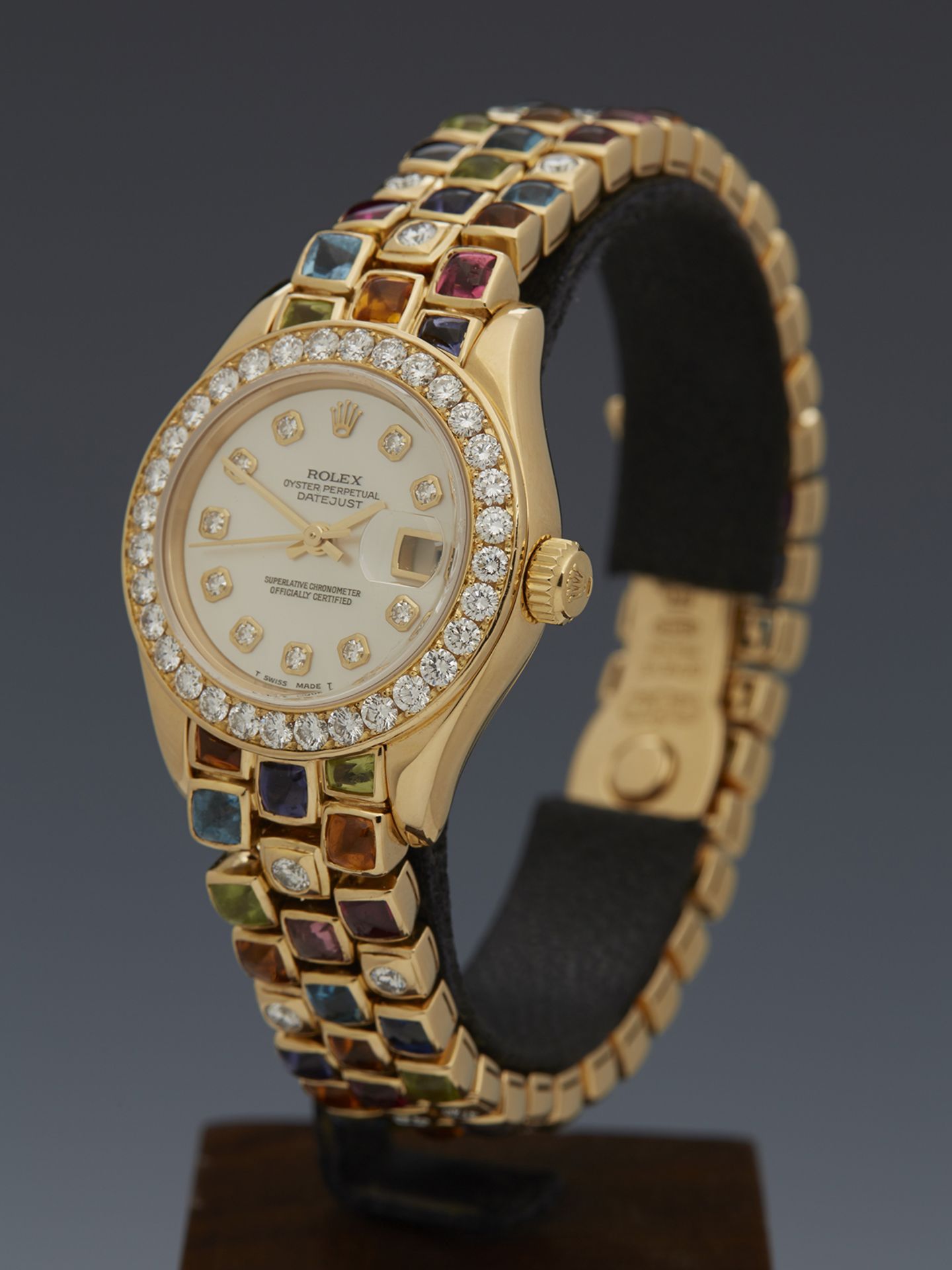 Rolex, Pearlmaster 69298 Diamonds & Precious Gems Limited Edition for the Dubai Royal Family