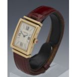 1990 Cartier, Tank Bi Plan 18k Yellow Gold Mechanical Limited Edition