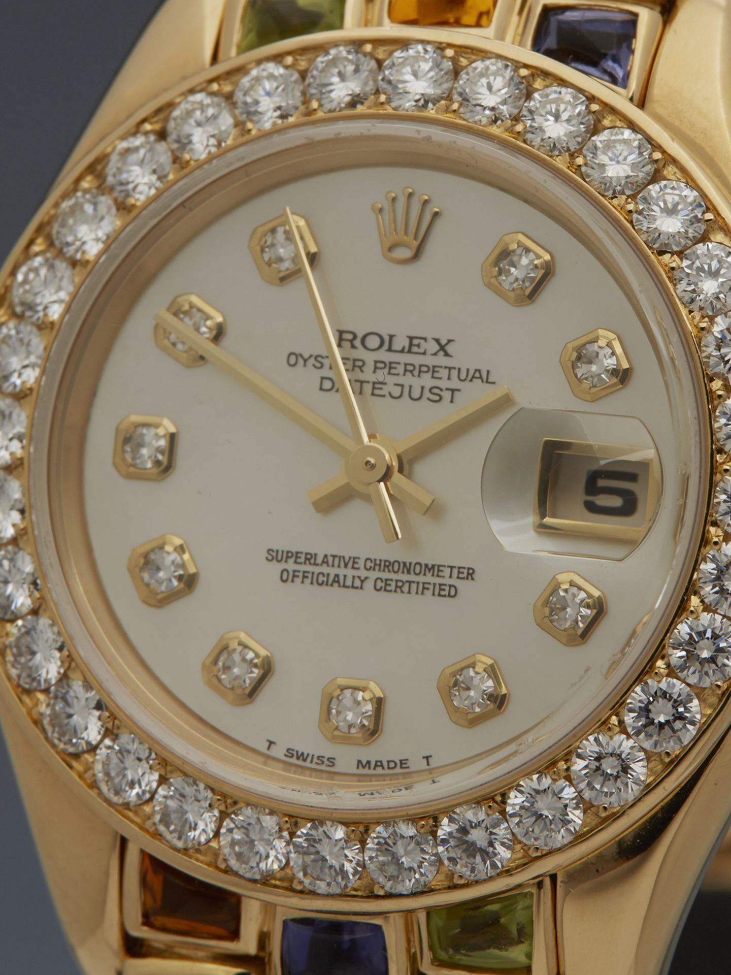 Rolex, Pearlmaster 69298 Diamonds & Precious Gems Limited Edition for the Dubai Royal Family - Image 2 of 11