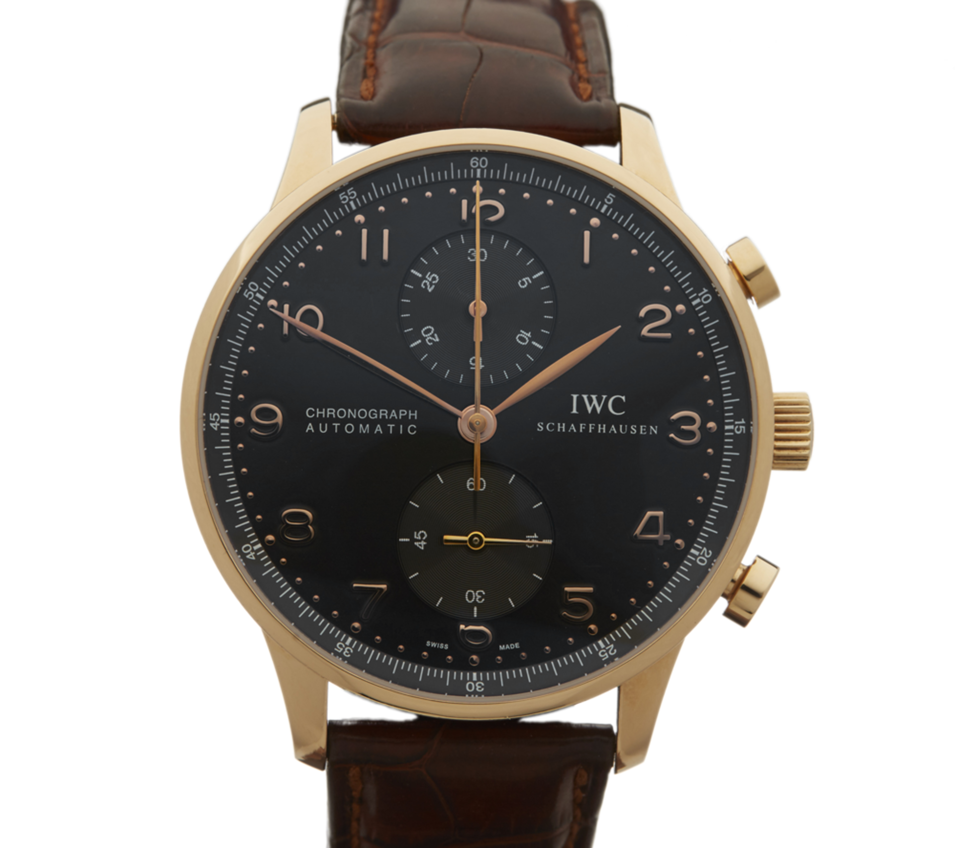IWC, Portuguese 41mm 18k Rose Gold - Image 3 of 10