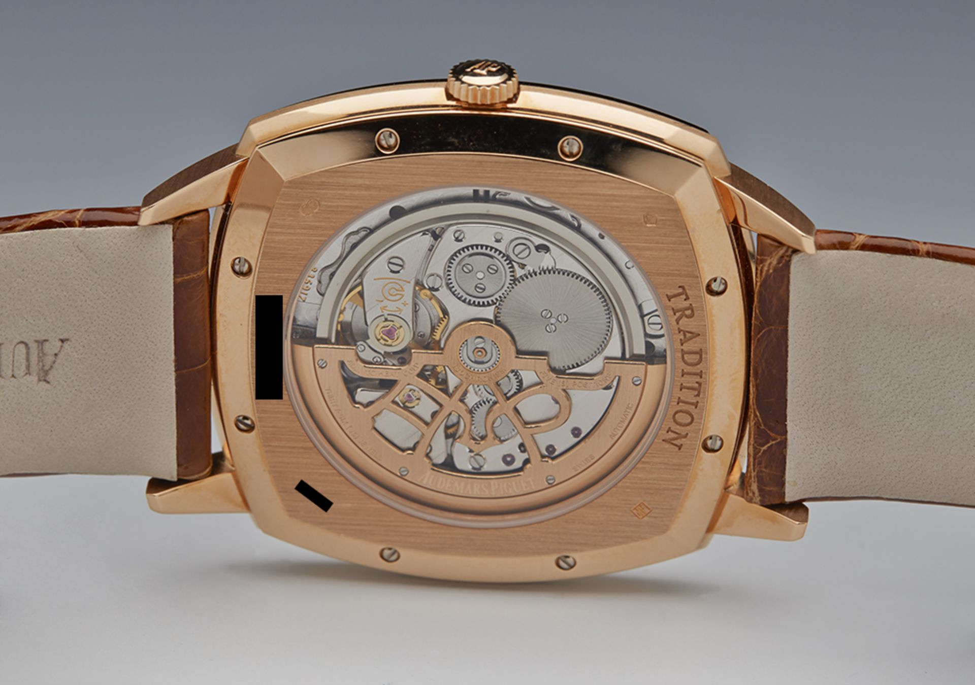 Audemars Piguet, Tradition Extra Thin 18k Rose Gold Diamonds MOP 15337OR.ZZ.A810CR.01 - Image 9 of 11