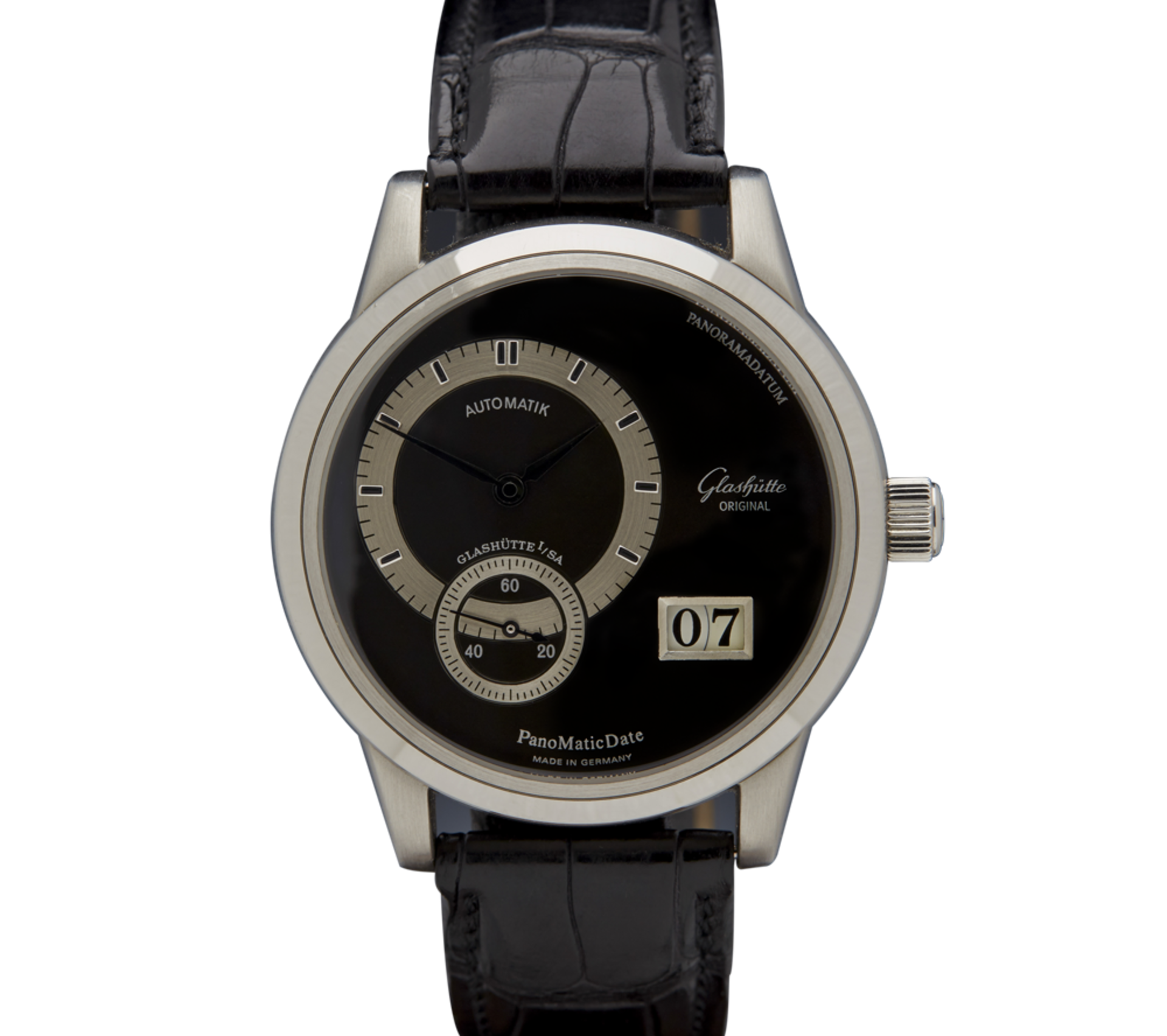 Glashutte, Panomatic Date Platinum Limited Edition 9001030304 - Image 3 of 11