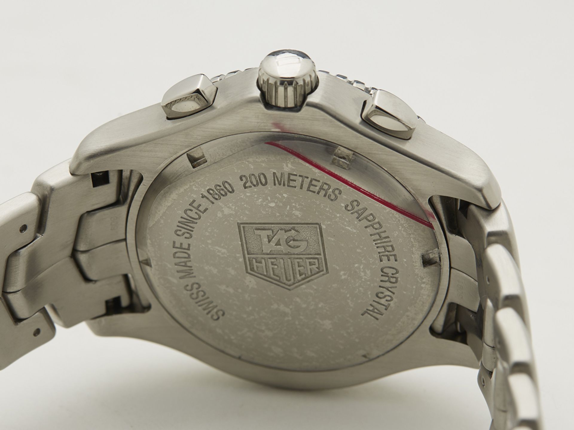 Tag Heuer, Link Chronograph 42mm Stainless Steel - Image 8 of 9