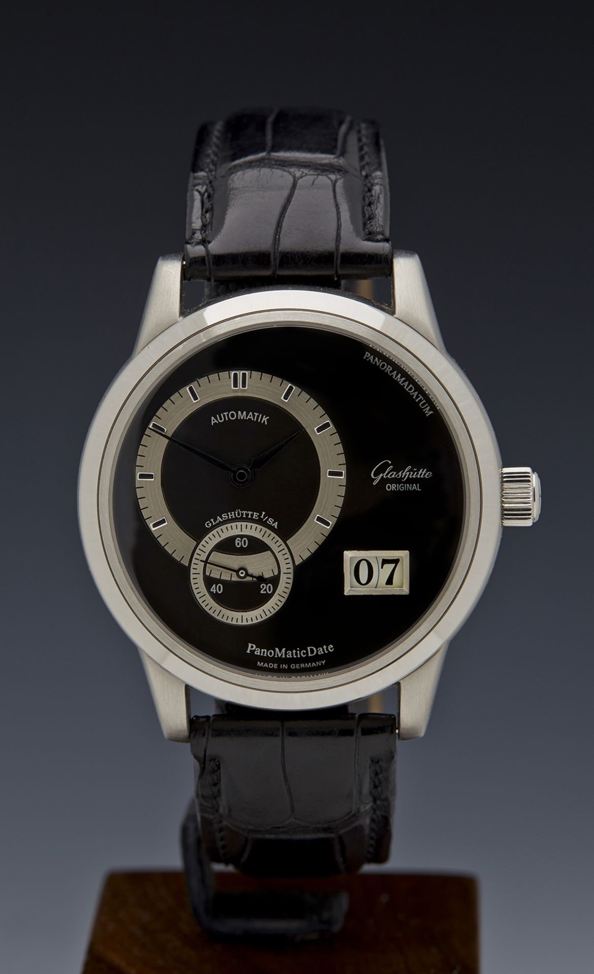 Glashutte, Panomatic Date Platinum Limited Edition 9001030304 - Image 5 of 11