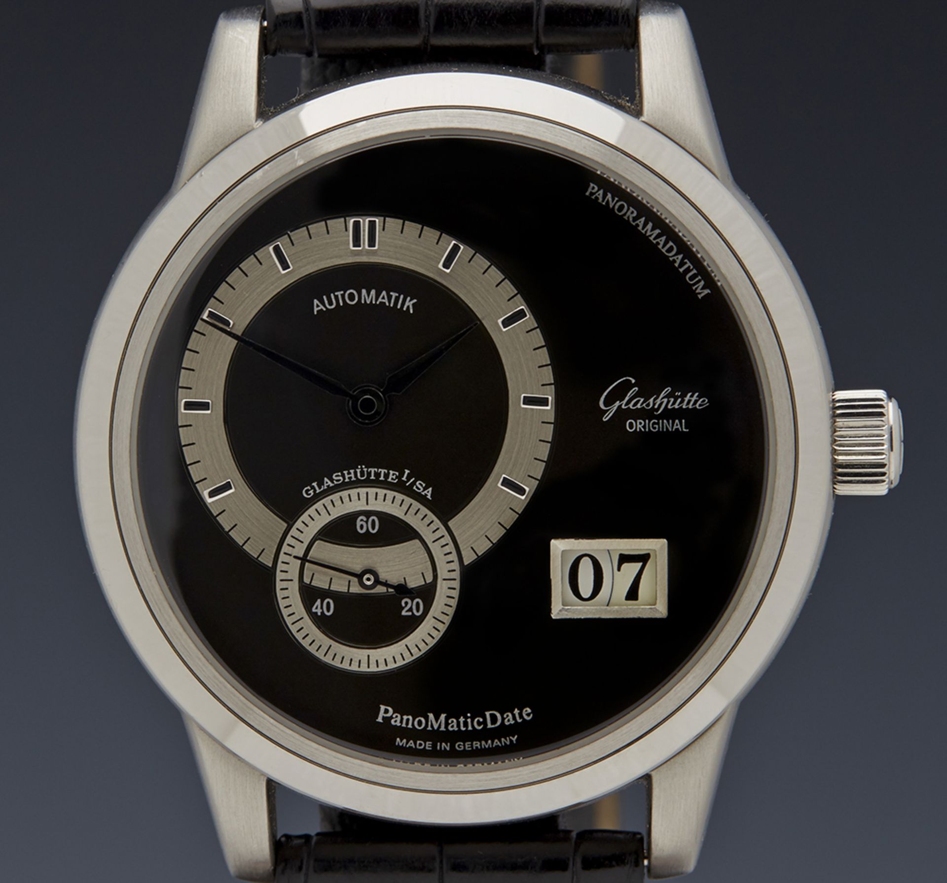 Glashutte, Panomatic Date Platinum Limited Edition 9001030304 - Image 4 of 11