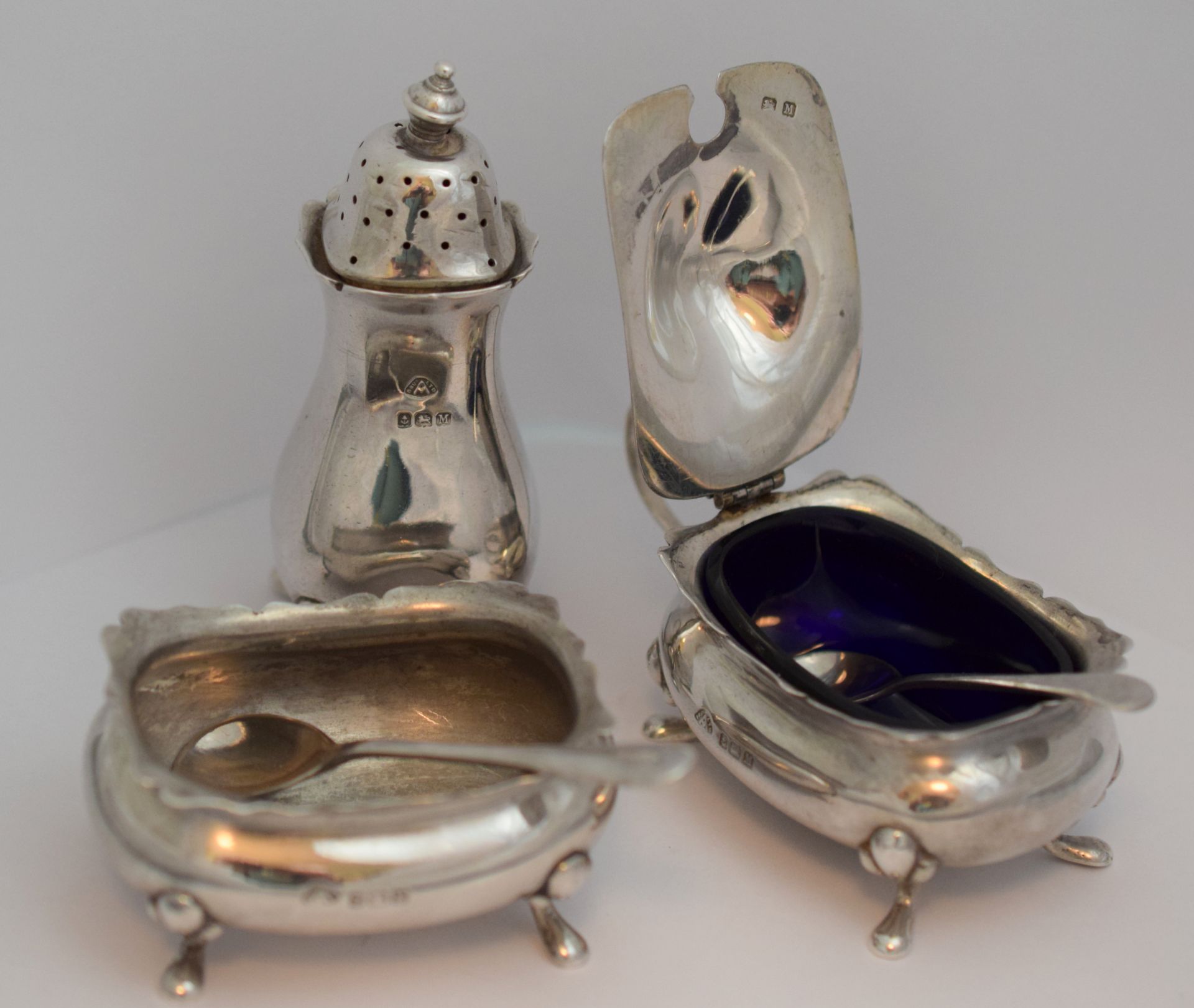 Silver Condiment Set c1951