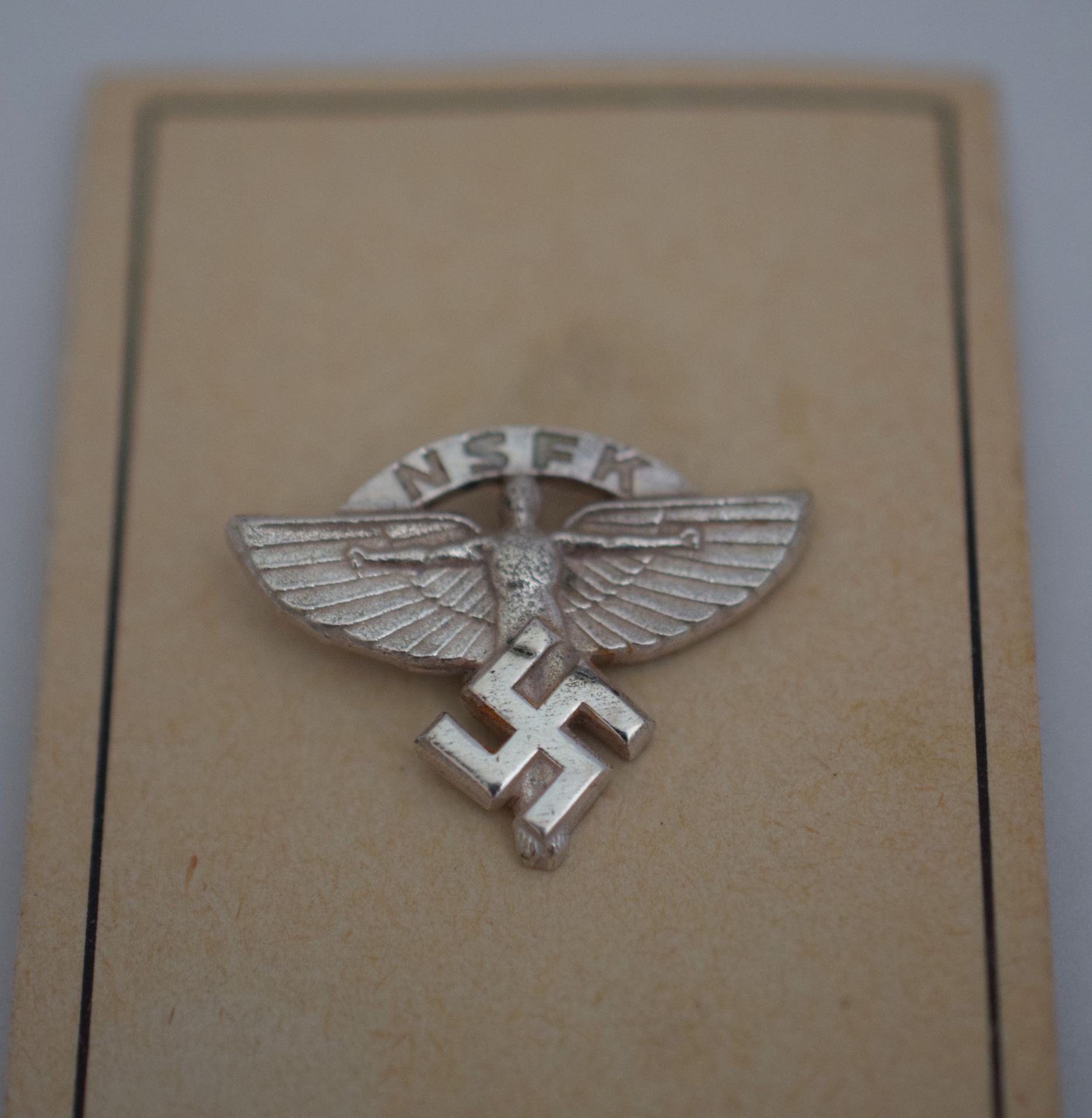 WW2 German NSFK Lapel Badge