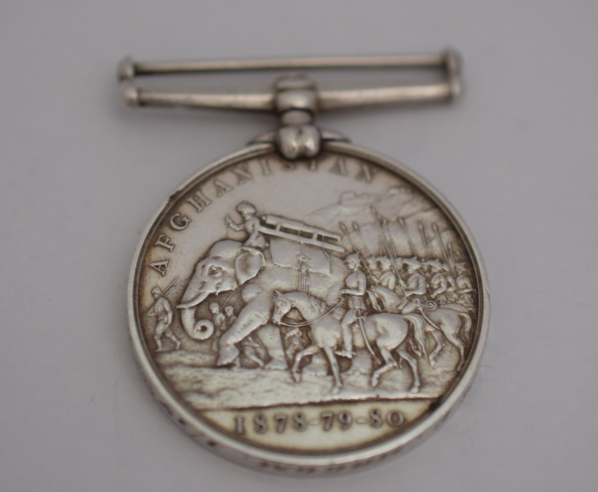 Afganistan 1878/79/80s Silver Medal With Bar - Image 3 of 6