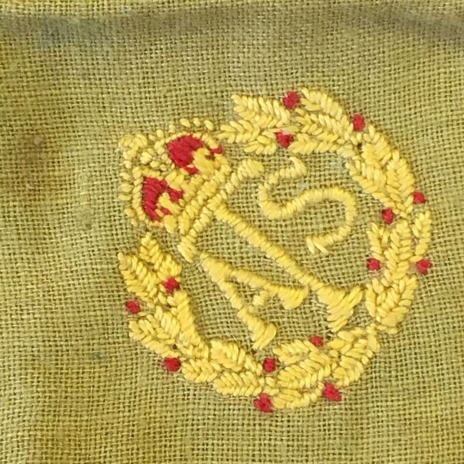 WW2 EMBROIDERED ATS (AUXILIARY TERRITORIAL SERVICE) ARMY HANDKERCHIEF - WOMEN IN WORLD WAR II - Image 2 of 2