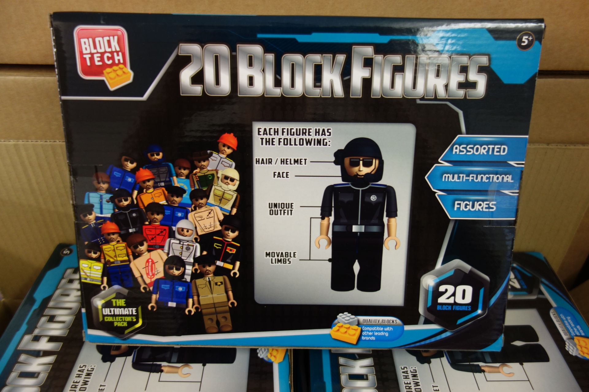 28 x Brand New - Block Tech 20 Block Figure's Set's - The Ultimate Collectors Pack. - Image 2 of 2