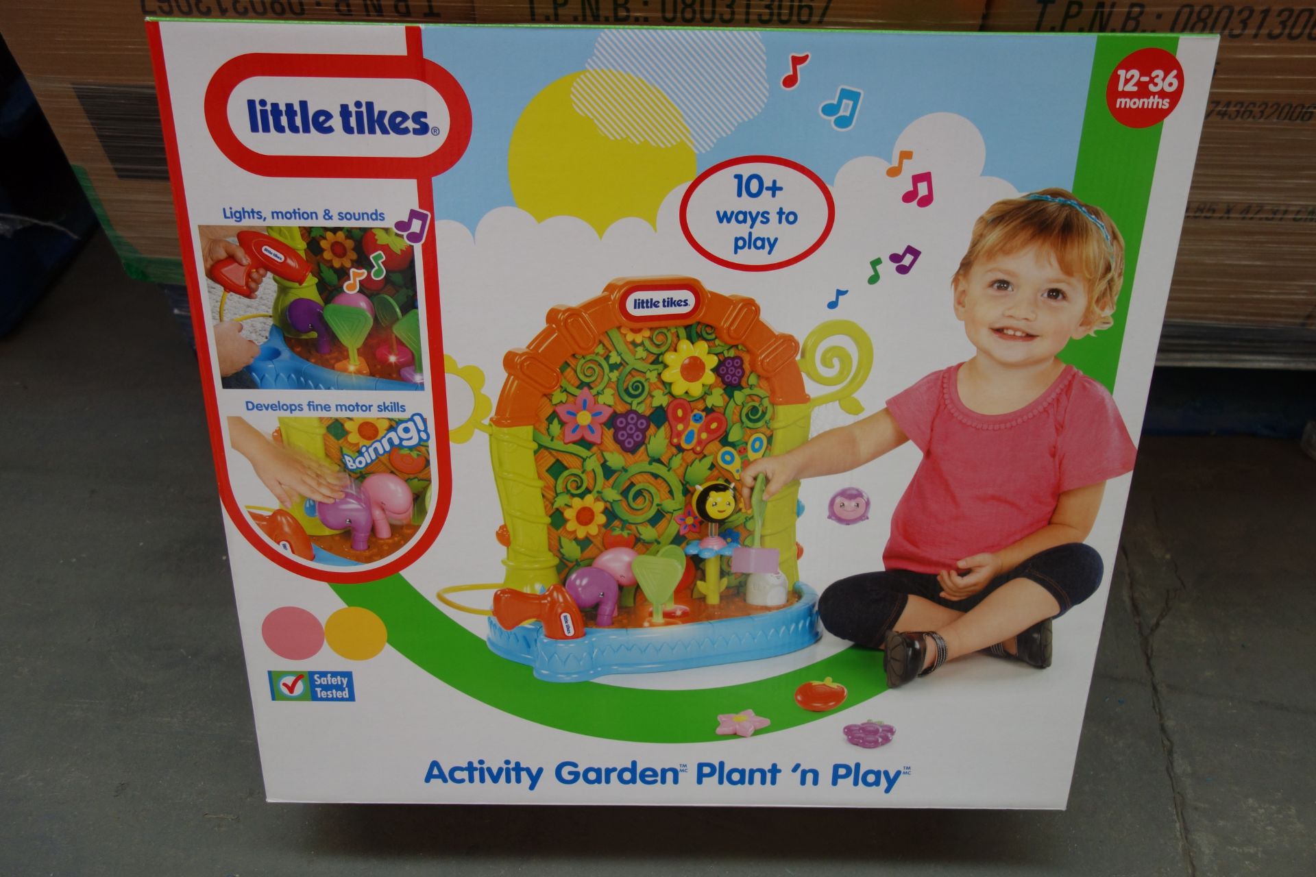 10 x Brand New - Little Tikes Activity Garden Plant 'n Play '10 ways to play'