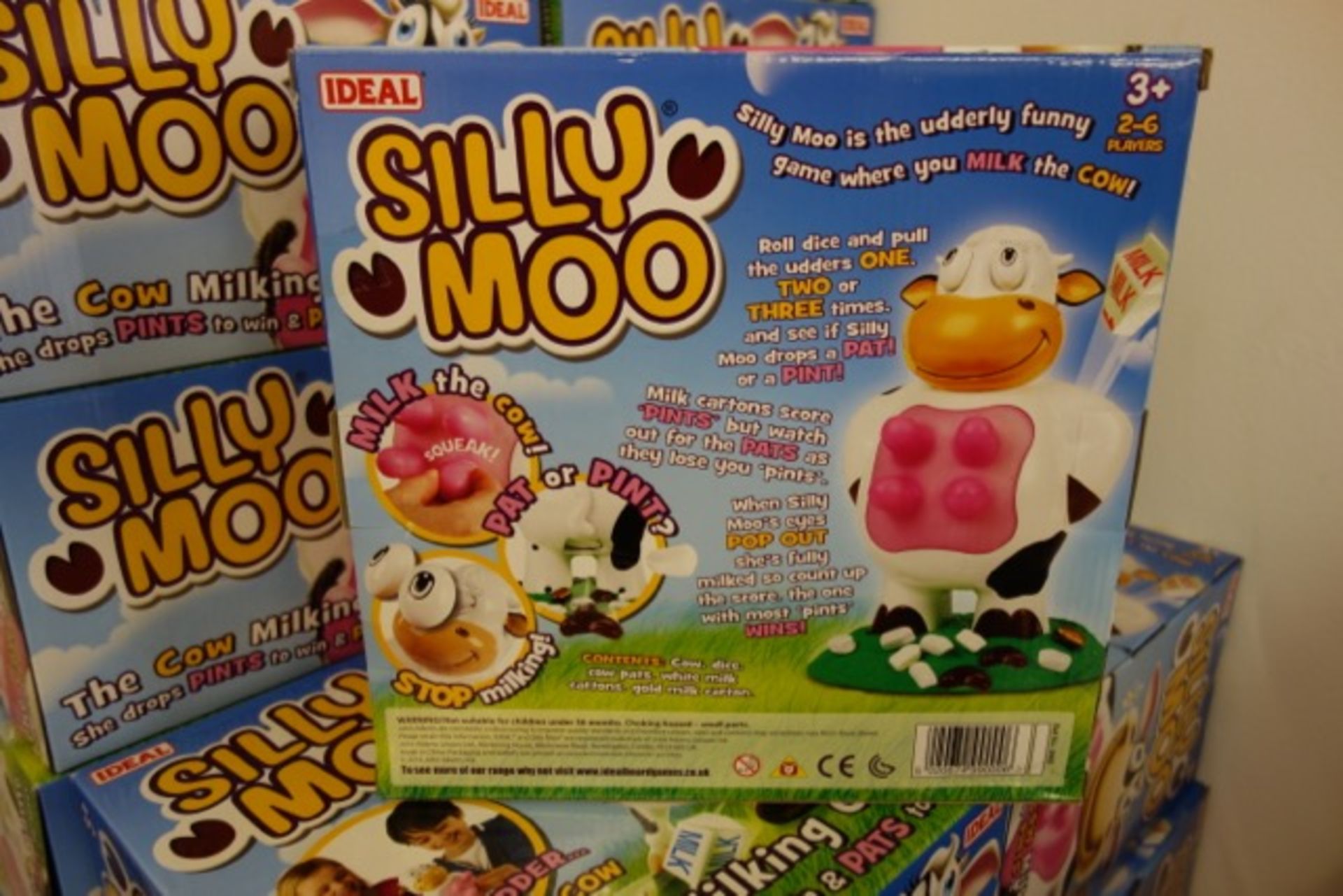 8 x Brand New - Silly Moo - The Cow Milking Game Playset - Image 2 of 2