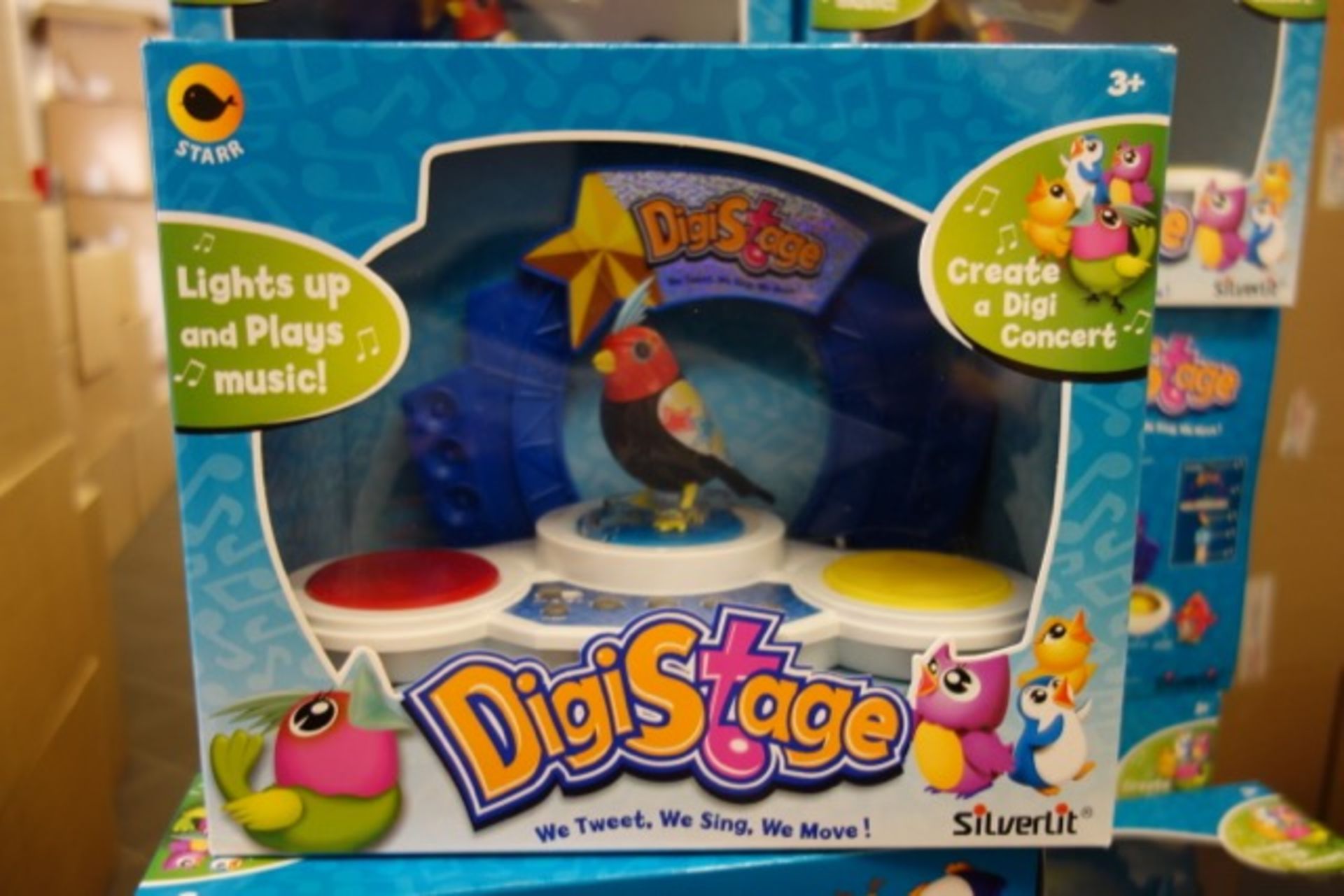 12 x Brand New - Digistage Digibirds Play Sets - Tweets, Sings & Moves. Create a digi concert.