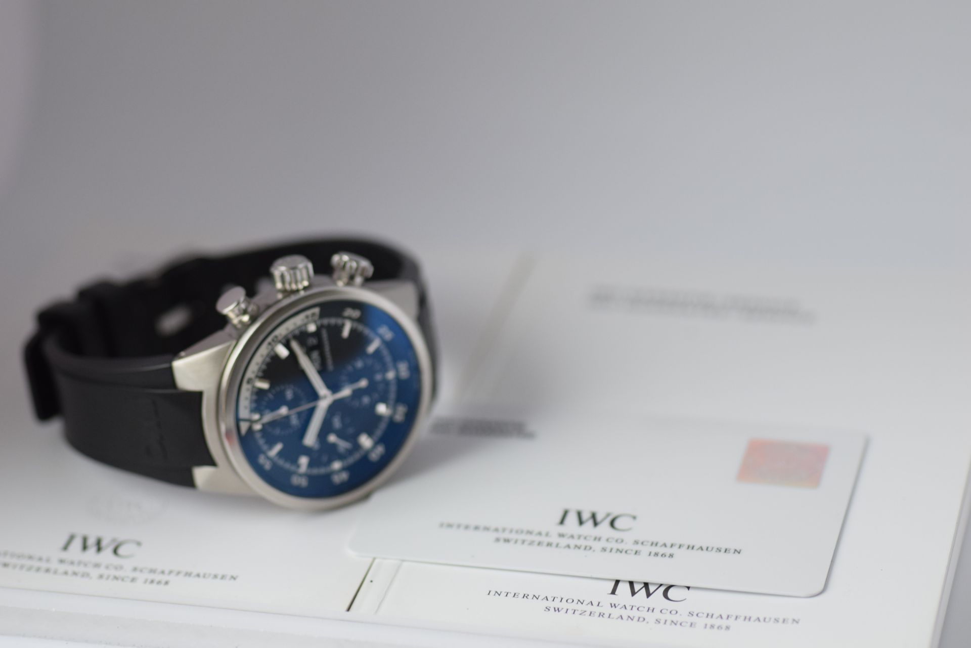 IWC AQUATIMER CHRONOGRAPH WATCH IW371933 BOX & PAPERS RANGE AQUATIMER MODEL IW371933 BOX YES - Image 11 of 11