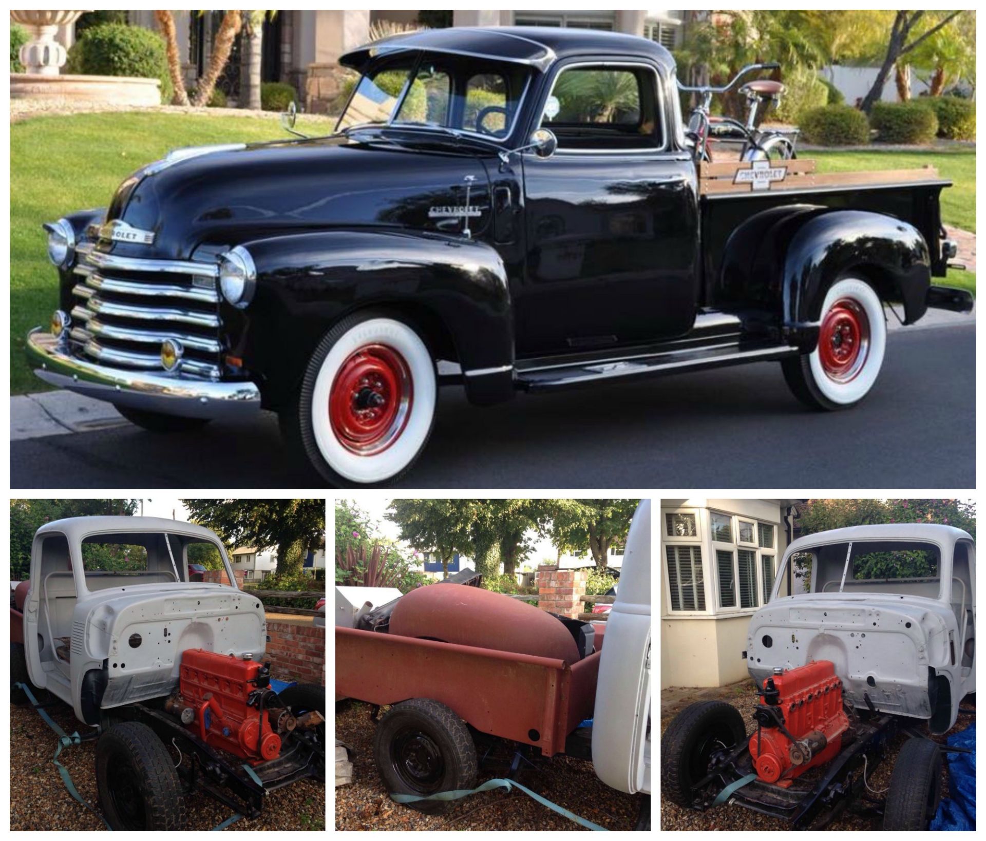 1948 Chevrolet 3100 Firth Master 1/2 Ton Stepside Pickup