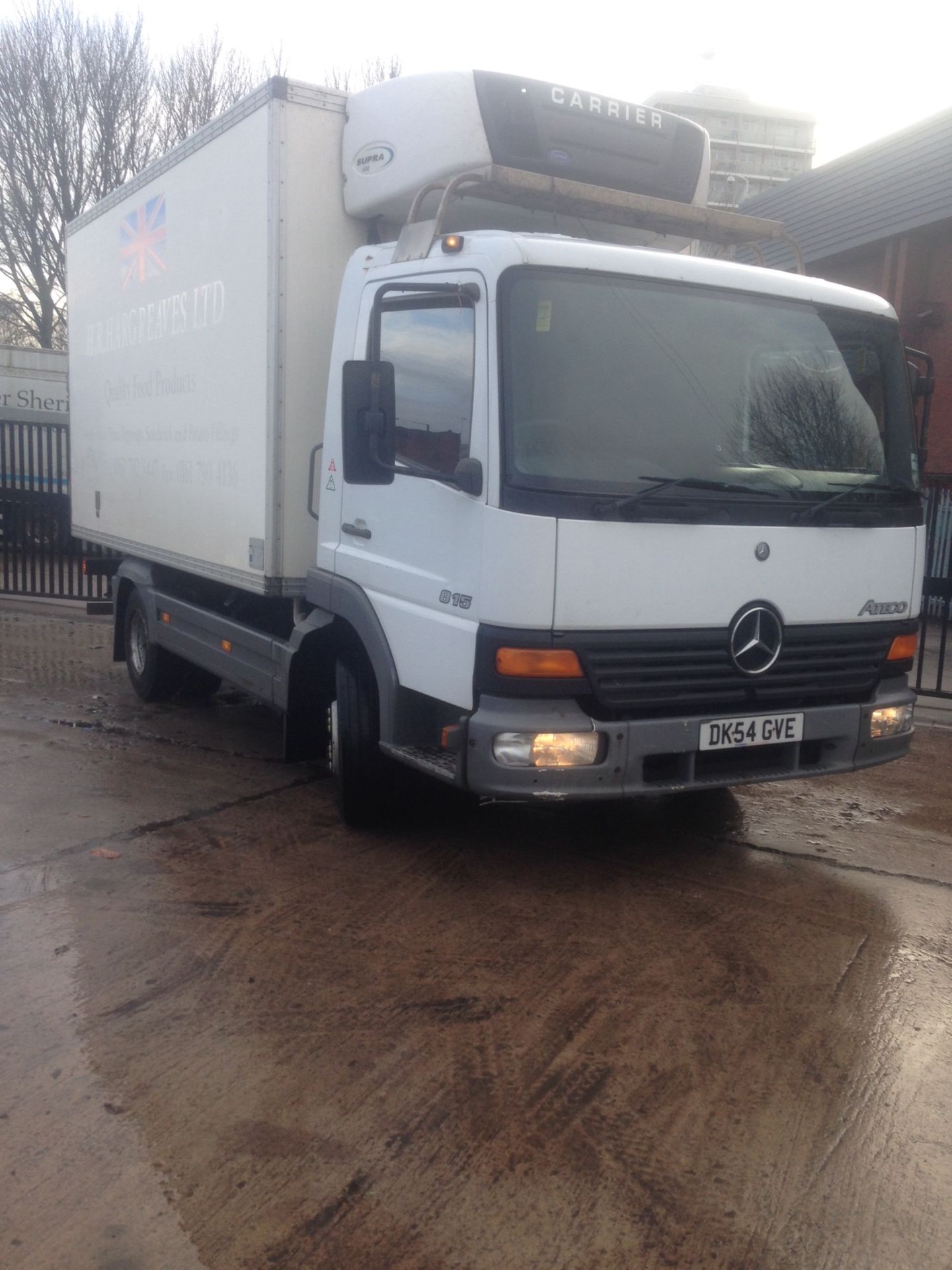 2004 54 MERCEDES ATEGO 815 REFRIGERATED 7.5 TON TRUCK