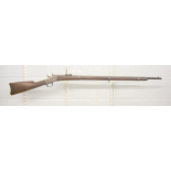 Late 1800's 12.7mm Swedish Calibre Model 1867 Remington Rolling Block Rifle