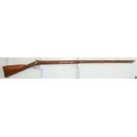 Large, Victorian .65" Bore Percussion Fowling Piece By T. Hassall London With Walnut Stock