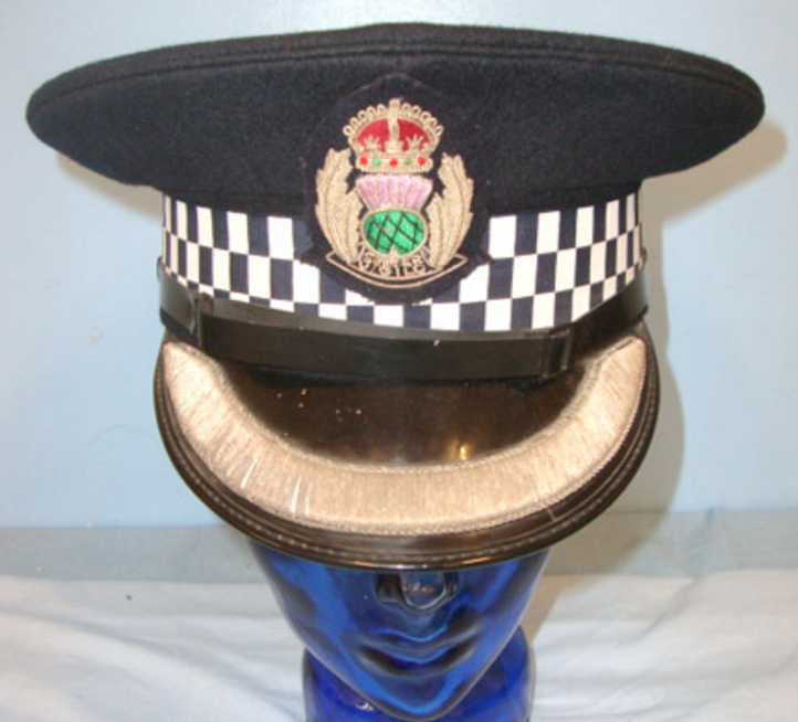 Pre 1952 Scottish Constabulary ACPOS's, Uniform Police Cap