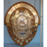 Silver Plated, 1907-1986 Military Chatham & District United Services Football League Winners Shield