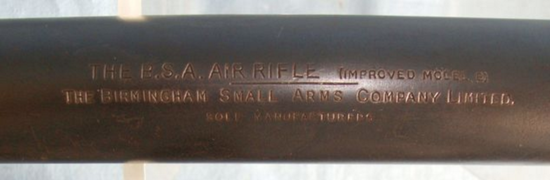 RARE, 1908, BSA Lincoln Jeffries Patent Improved Model B .177 Calibre Air Rifle - Image 2 of 3