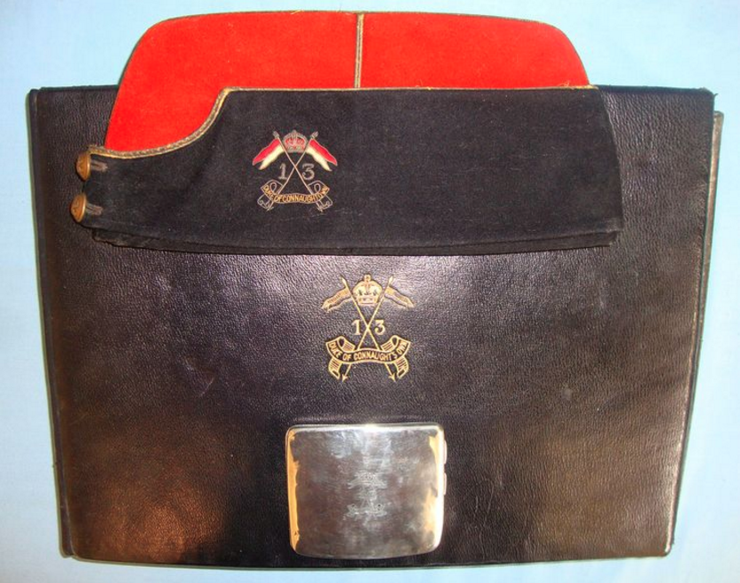 1930's Official Regimental Photograph Album, A Field Service Cap & A Cigarette Case - Image 3 of 3