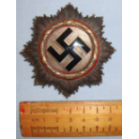 Original, WW2 Nazi German Cross In Gold (For Further Valour In Combat)