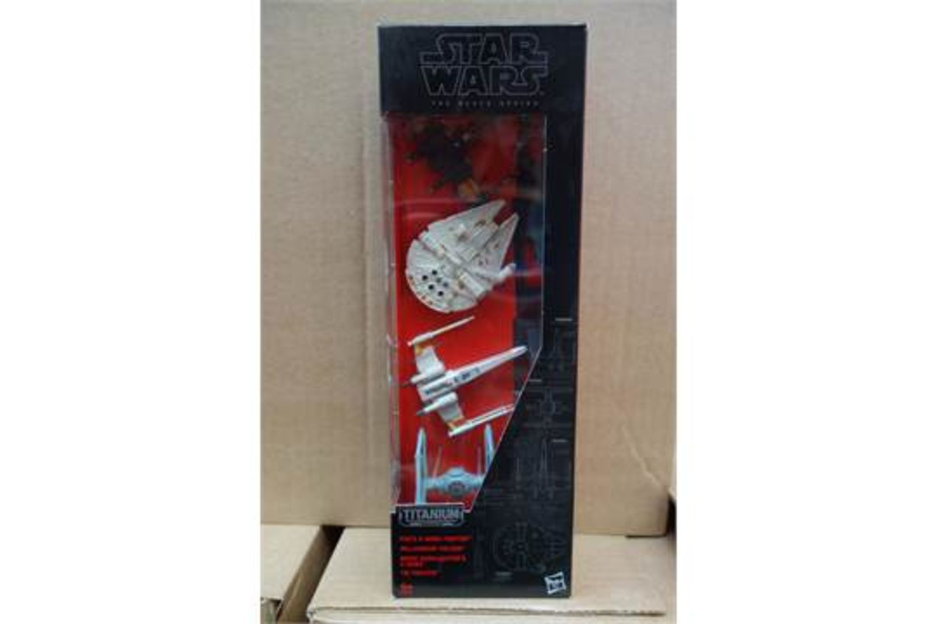 12 x Brand New - Star Wars Titanium Series 4 Pack Diecast Model Set. Includes: Poe's X Wing Fighter, - Image 2 of 2