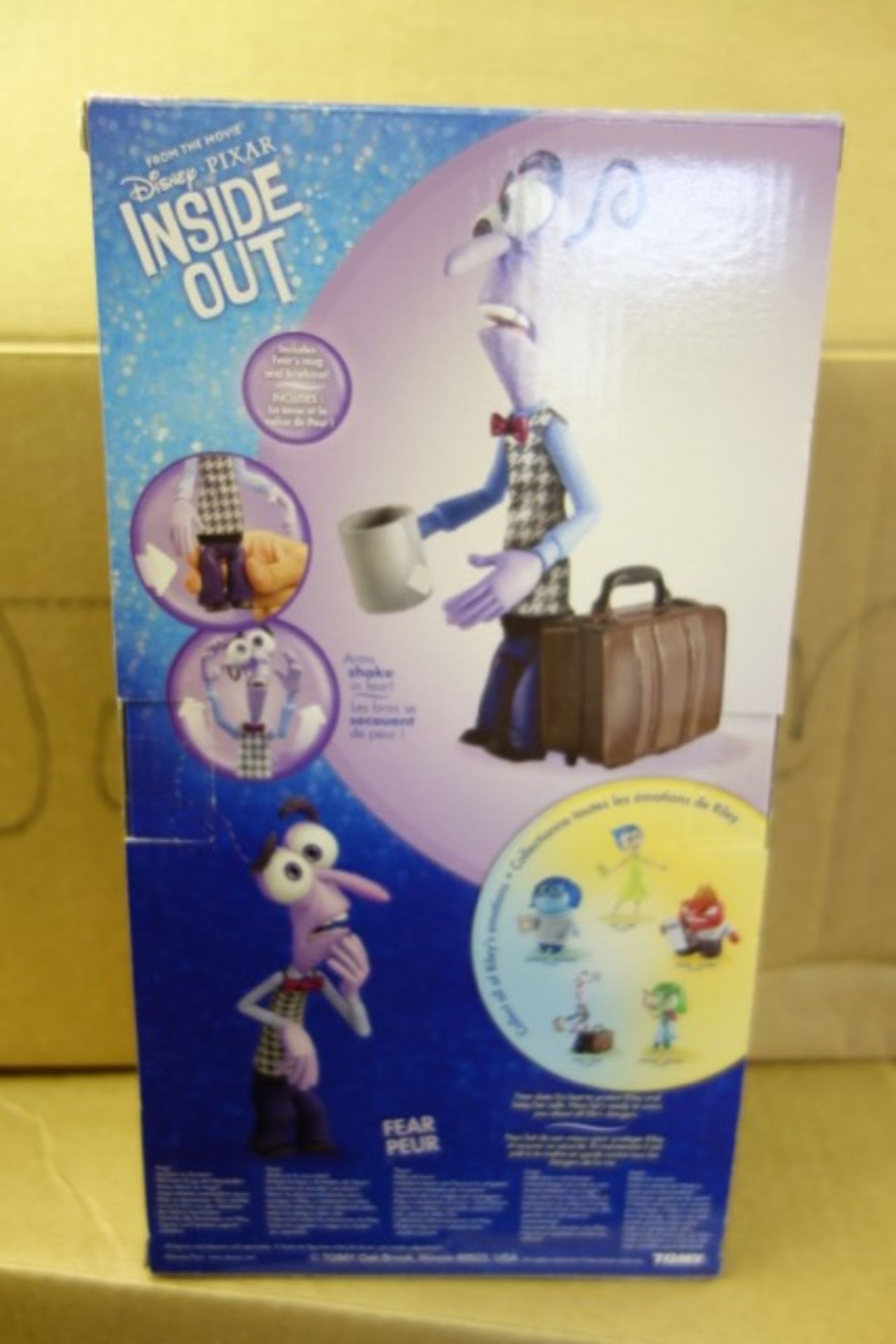 17 x Brand New - Disney Pixar Inside Out - Large Fear with Sound. Also Includes Fears Mug & - Image 2 of 2
