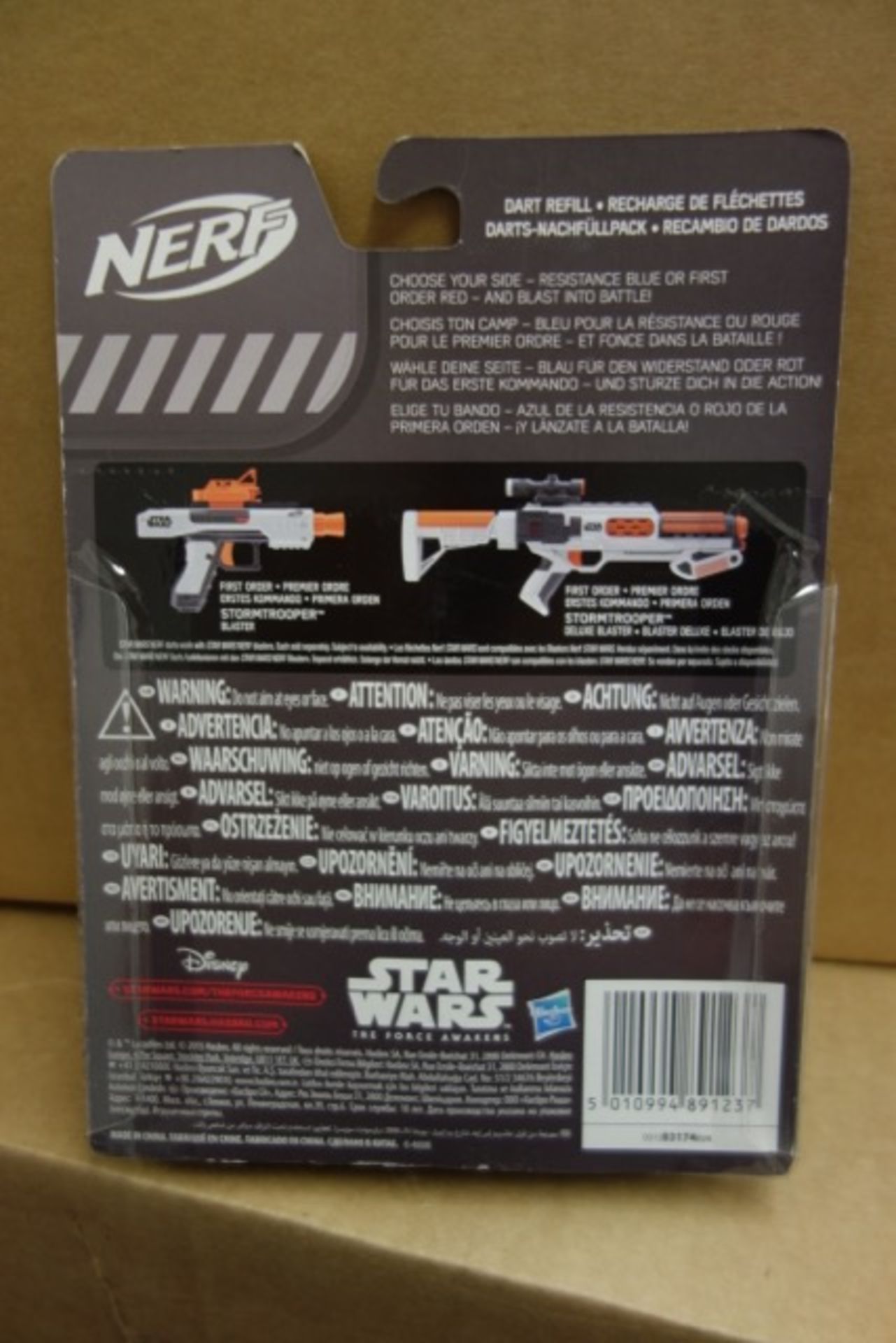 24 x Brand New - Star Wars Nerf 18 Pack Dart Refill Set's - Image 2 of 2