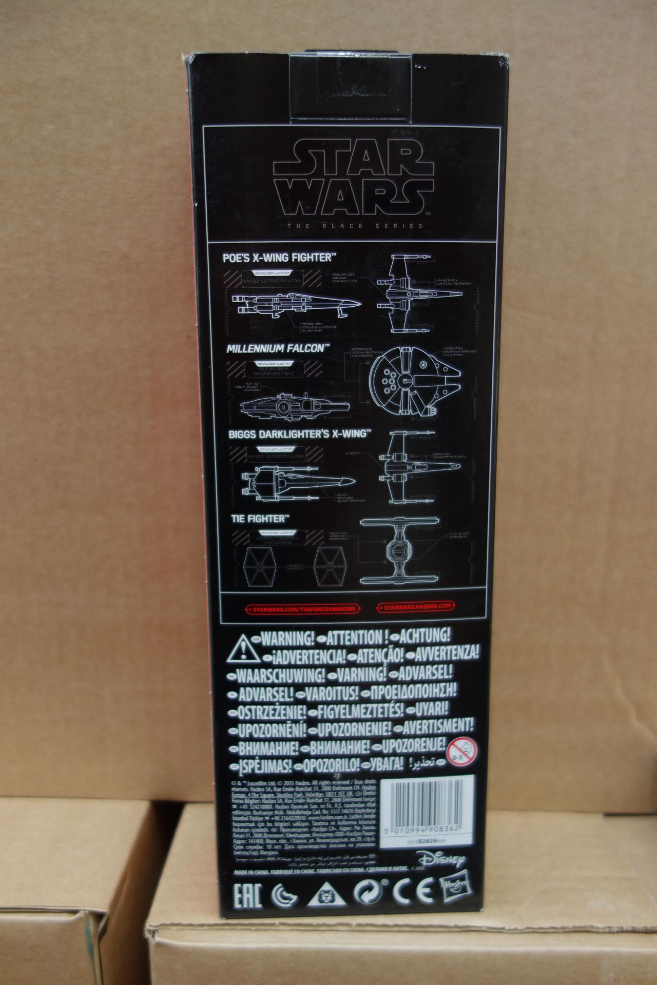 12 x Brand New - Star Wars Titanium Series 4 Pack Diecast Model Set. Includes: Poe's X Wing Fighter, - Image 2 of 2