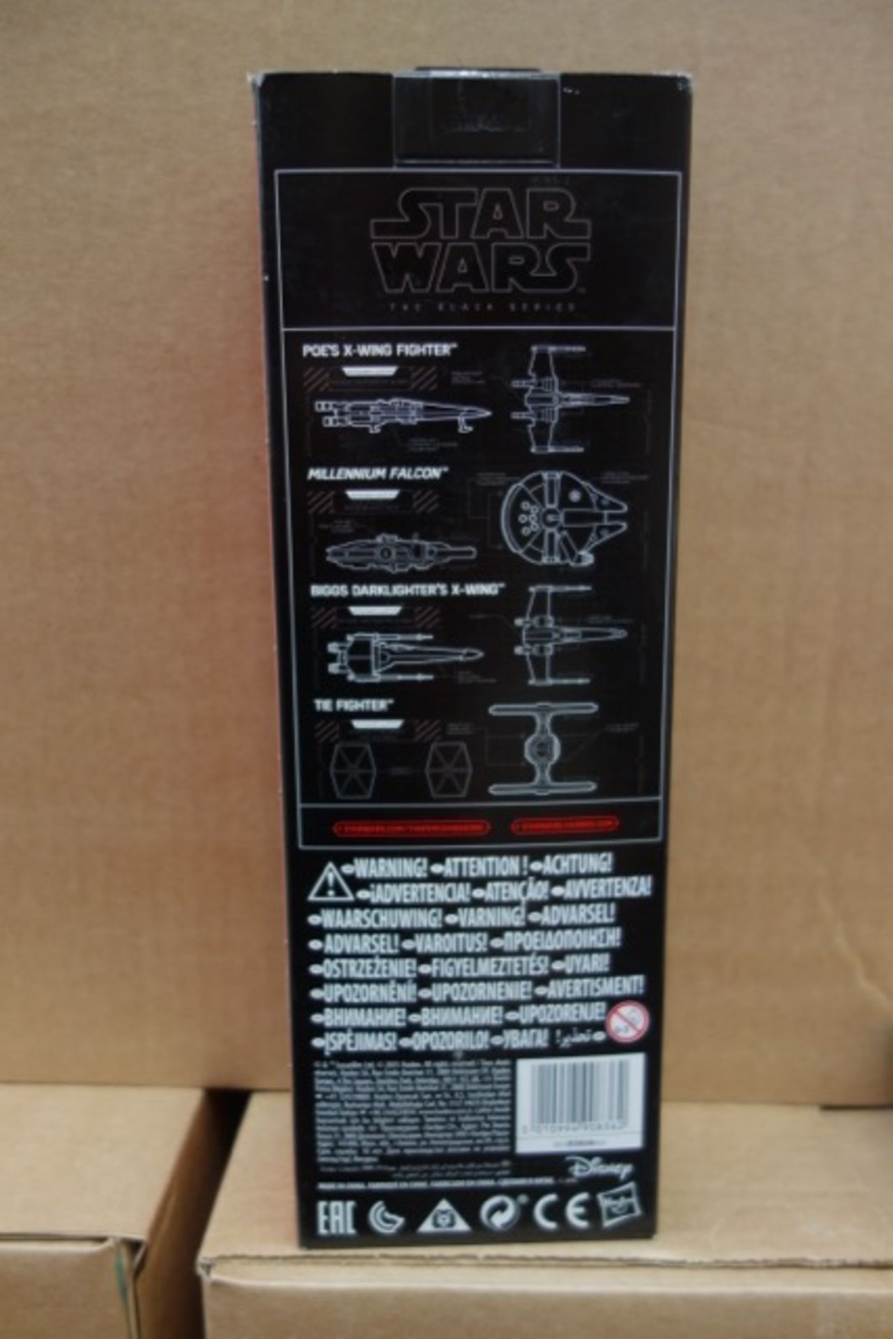 12 x Brand New - Star Wars Titanium Series 4 Pack Diecast Model Set. Includes: Poe's X Wing Fighter,