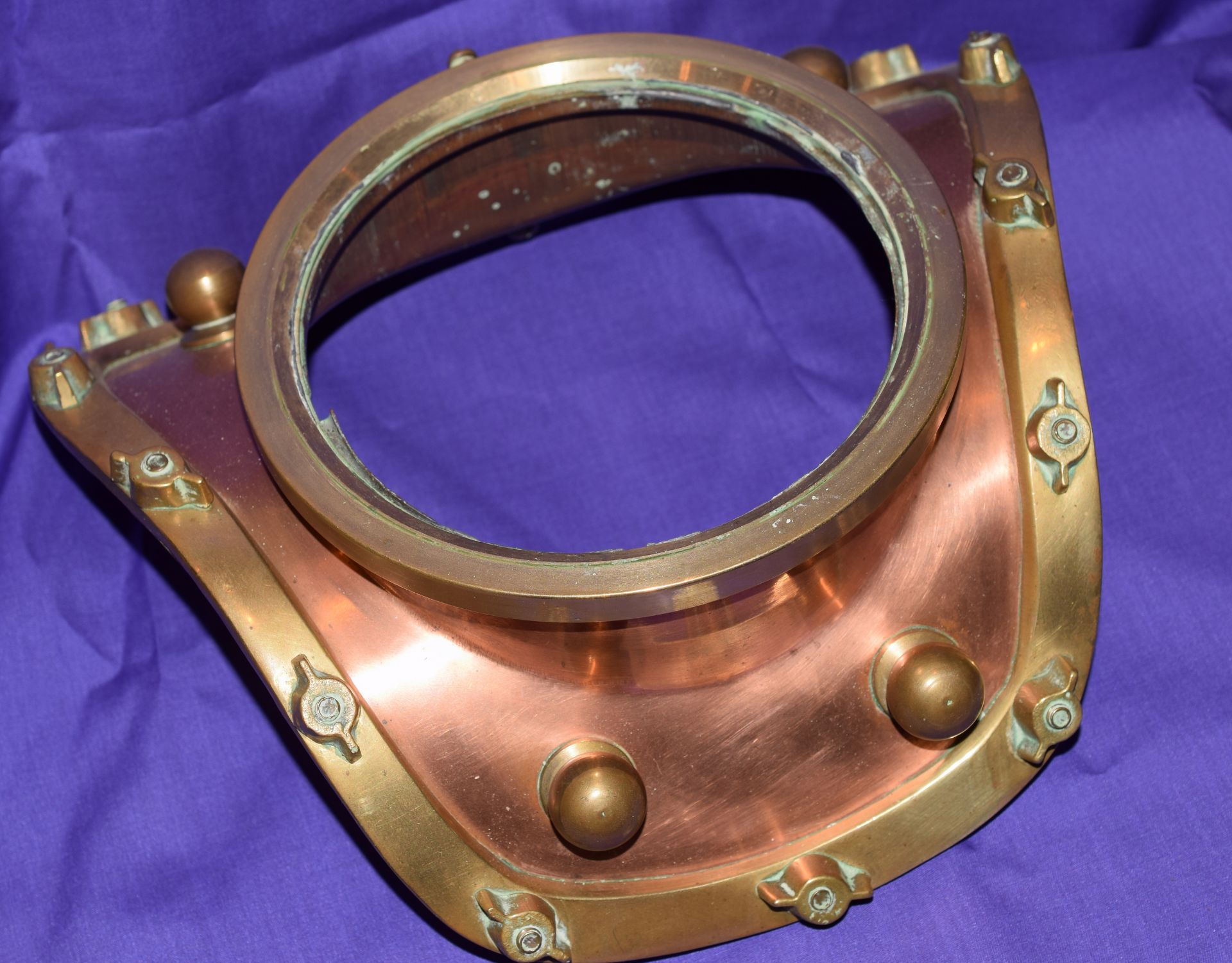 Brass And Copper Model Diving Helmet - Image 5 of 6