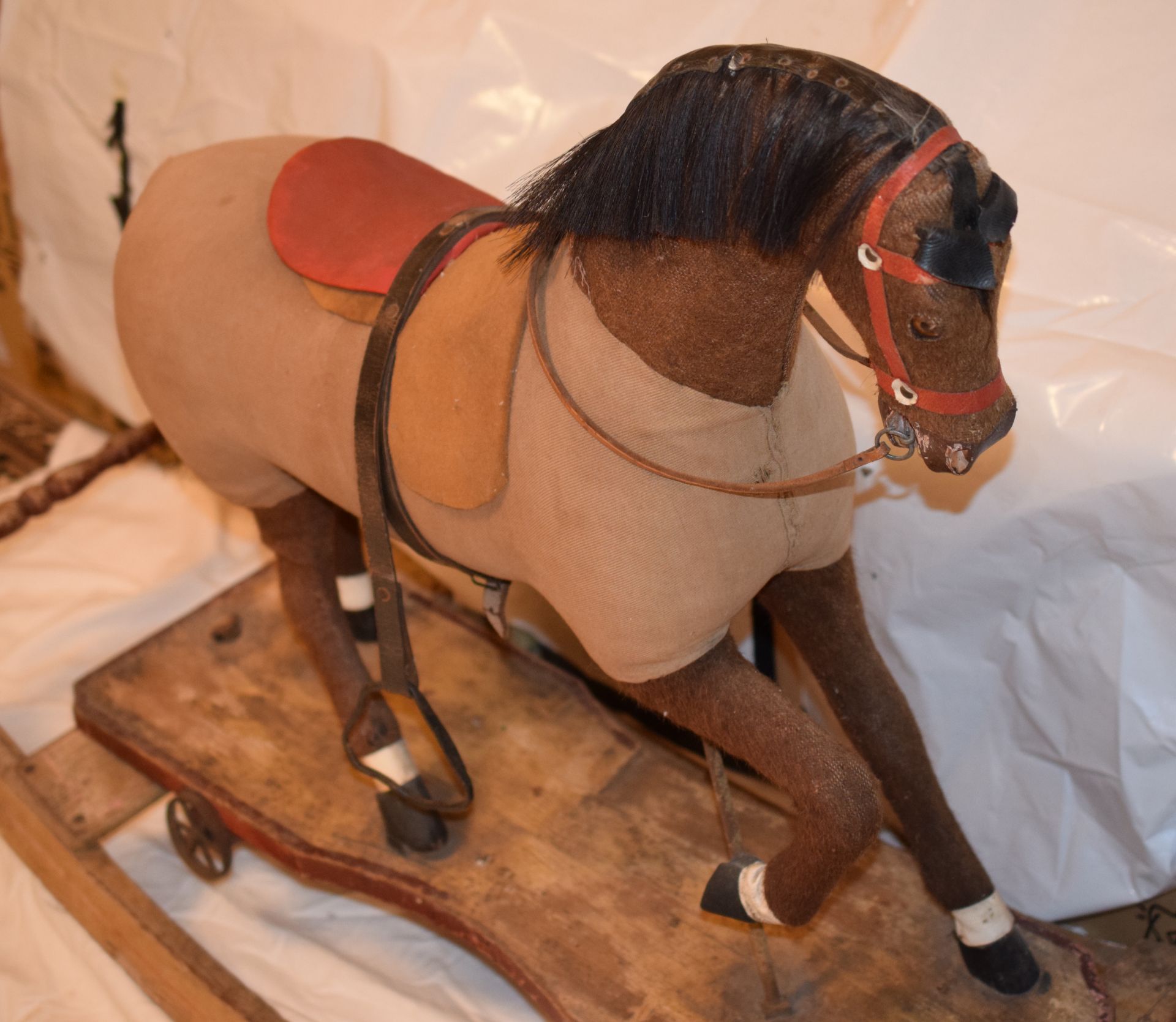 German Rocking Horse (Trotting Style) c1900/1910 - Image 12 of 12