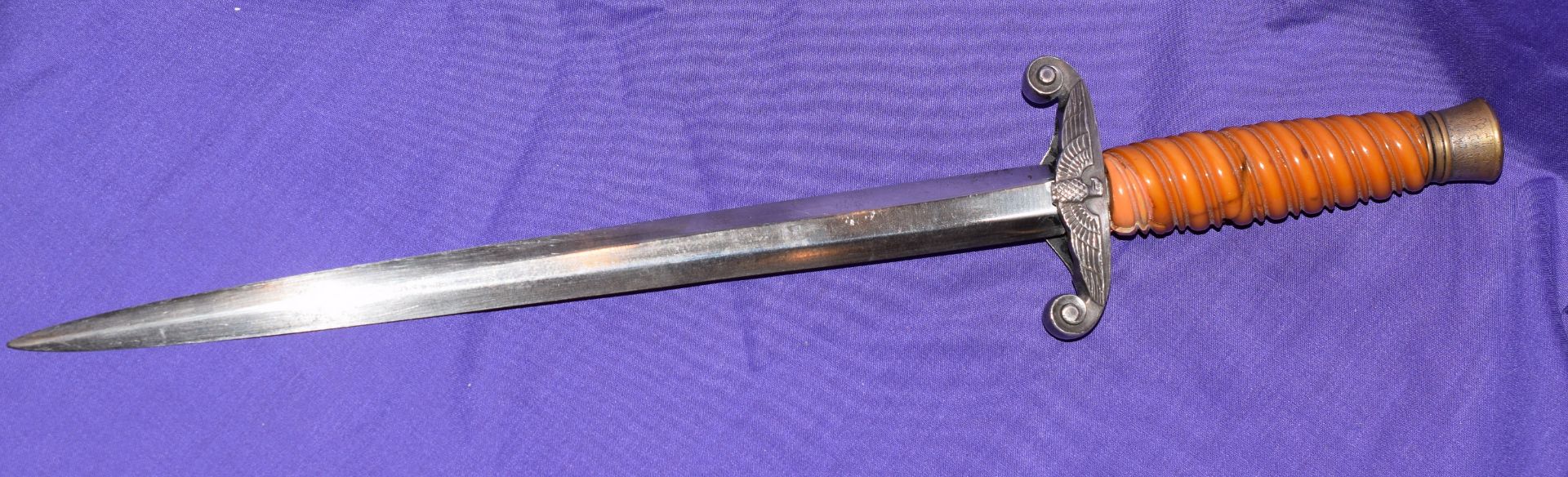 WW2 German Officer's Ceremonial Dagger Signed WKC Solingen - Image 5 of 8