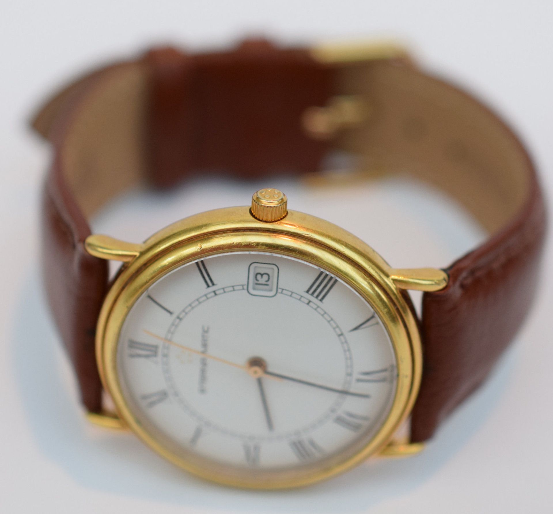 Eterna-Matic Automatic Gentleman's Wristwatch With Exhibition Back - Image 3 of 6