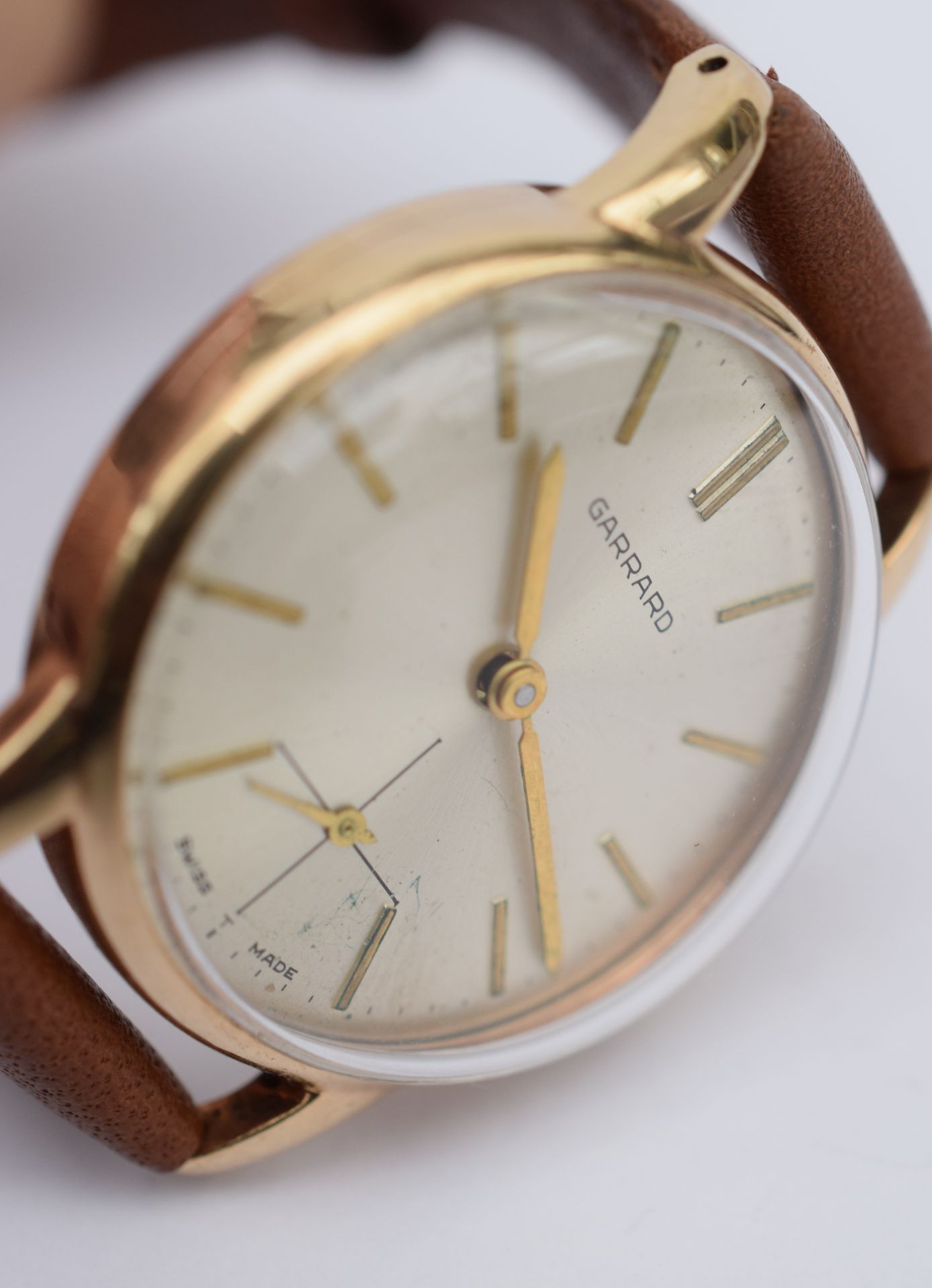 9ct Gold Garrard Gentleman's Manual Wind Wristwatch - Image 9 of 9