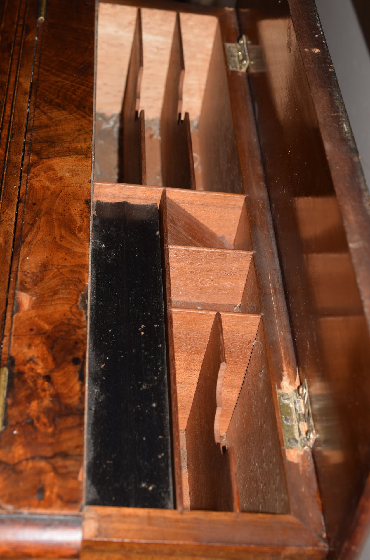 Victorian Walnut Davenport Desk - Image 8 of 11