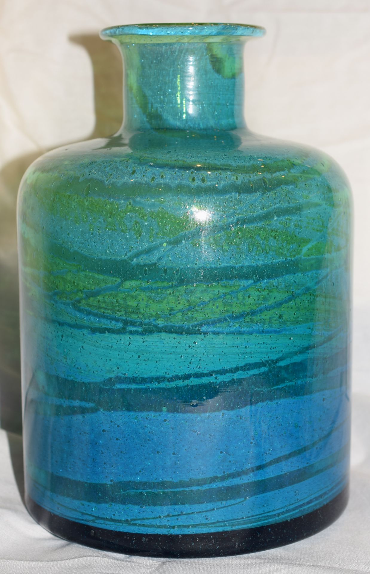 Very Rare Michael Harris Mdina Vase (actually signed by Michael Harris) - Image 12 of 15